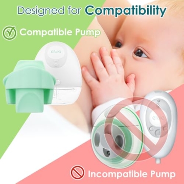 Nenesupply 4pc Duckbill Valves for Elvie Breast Pump