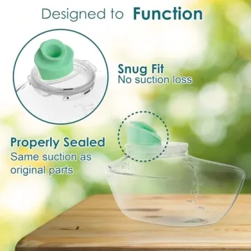 Nenesupply 4pc Duckbill Valves for Elvie Breast Pump