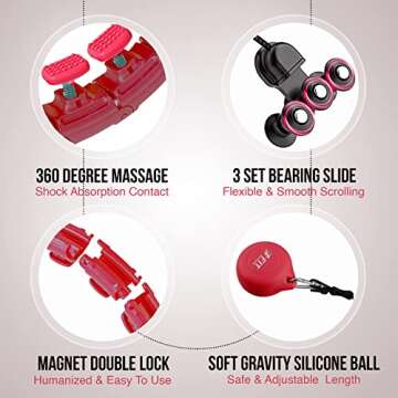 Infinity Weighted Hula Fit Hoop for Adult Weight Loss, 2 in 1 Smart Fitness Exercise Hoop for Women Abs Workout, Fit on Form 24/28/32 Detachable Knots