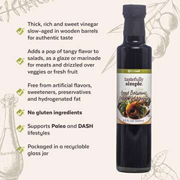 Tastefully Simple Aged Balsamic Vinegar of Modena - Rich Flavor