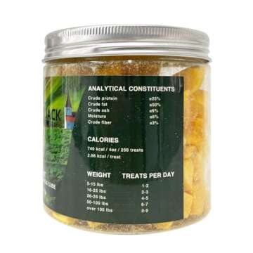 Freeze-Dried Egg Yolk Training Raw Single Ingredient Cat Treats, Solve Pet's Picky Eating Problem(Eg...