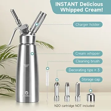 Professional Whipped Cream Dispenser for Quality Creations