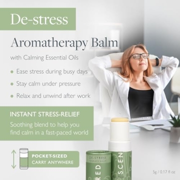 Scentered De-Stress Balm Stick - Natural Stress Relief