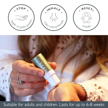 Scentered De-Stress Balm Stick - Natural Stress Relief