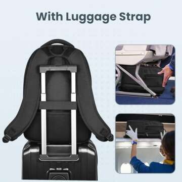Stylish Laptop Backpack with USB Port & Anti Theft Design