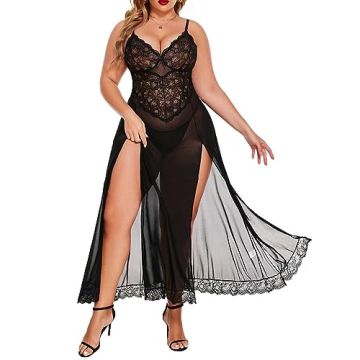 Avidlove Plus Size Babydoll Nightdress for Women