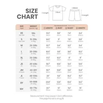 AVAUMA Newborn Baby Little Boys Girls Snug-Fit Pajamas Summer Short Sets Pjs Kids Clothes (S/Camel)