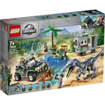 LEGO Jurassic World Baryonyx Face Off Building Kit 75935