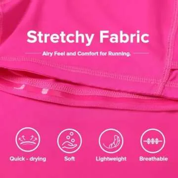Vertvie Women Tennis Skirt Flowy Pleated Skorts Golf Athletic Skirts with Shorts Pockets High Waisted Running Workout Skorts(Pink,Medium)