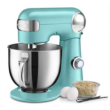 Cuisinart 5.5 Quart Stand Mixer with Ice Cream Maker Attachment