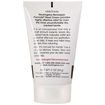 Neutrogena Hand Cream Norwegian Formula, 2 Oz (5 pack)