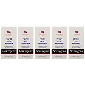 Neutrogena Hand Cream Norwegian Formula, 2 Oz (5 pack)