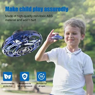 FLYNOVA Light Up UFO Drone Safe Fun for All Ages