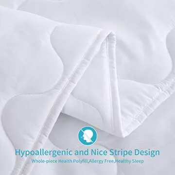 HOMBYS Lightweight Twin Down Comforter for All Seasons