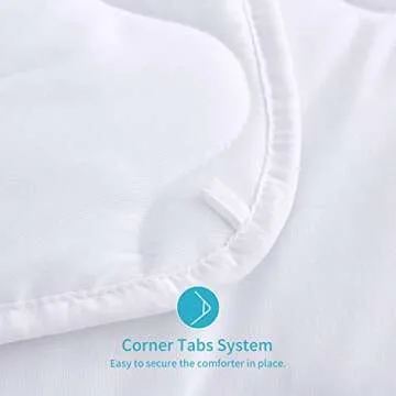 HOMBYS Lightweight Twin Down Comforter for All Seasons