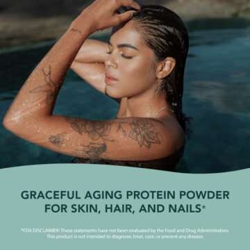 Marine Collagen Peptides Powder for Skin, Hair & Nails