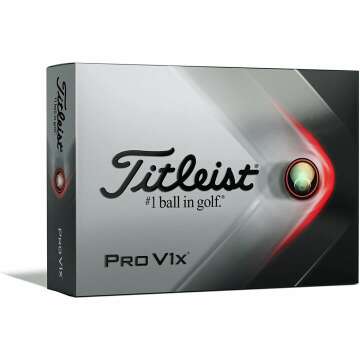 Titleist Pro V1x Golf Balls - One Dozen