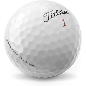 Titleist Pro V1x Golf Balls - One Dozen