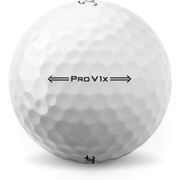Titleist Pro V1x Golf Balls - One Dozen