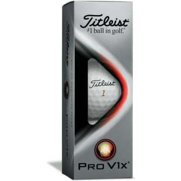 Titleist Pro V1x Golf Balls - One Dozen