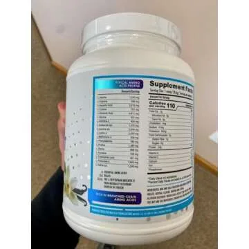 NuEthix Formulations Iso-Perfect Whey Protein Isolate Powder with 24g Protein, Naturally Sweetened with Stevia, Vanilla, 32 Servings