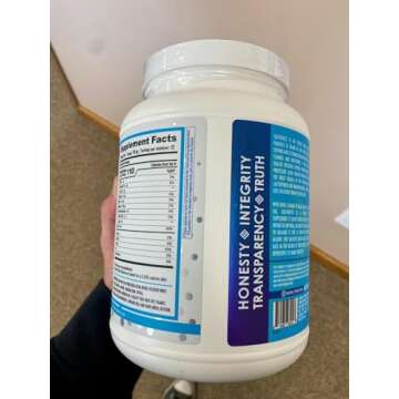 NuEthix Formulations Iso-Perfect Whey Protein Isolate Powder with 24g Protein, Naturally Sweetened with Stevia, Vanilla, 32 Servings