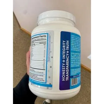 NuEthix Formulations Iso-Perfect Whey Protein Isolate Powder with 24g Protein, Naturally Sweetened with Stevia, Vanilla, 32 Servings