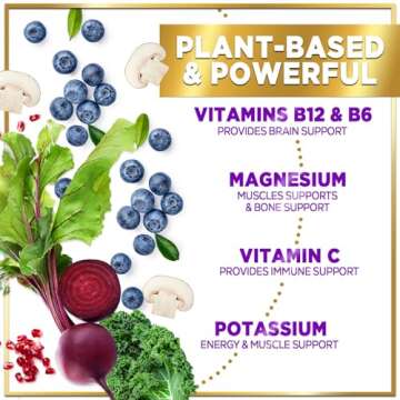 Greens Superfood Powder - Super Greens Powder Mix with Digestive Enzymes, Antioxidants, Spirulina & Chlorella for Energy Support, 20+ Amazing Superfoods & Greens Blend, Vegan, Non-GMO - 30 Servings