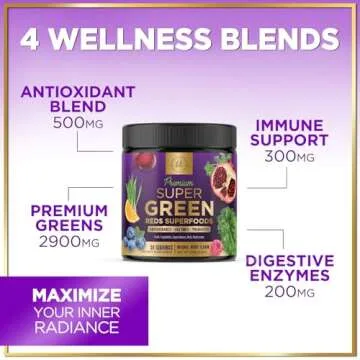 Greens Superfood Powder - Energizing Greens Blend for All