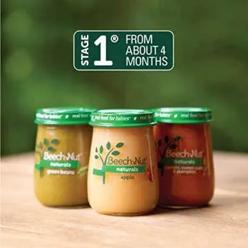 Beech-Nut Baby Food Jars, Veggie Variety Pack, 4oz, 12ct