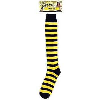 Forum Novelties Striped Bumble Bee Socks - Fun and Stylish Accessories