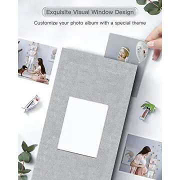 Elegant Popotop Photo Album Holds 300 Memories