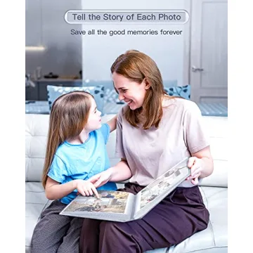 Elegant Popotop Photo Album Holds 300 Memories