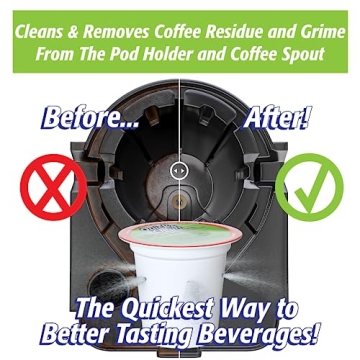 Quick & Clean Keurig Cleaning Pods for Fresh & Flavorful Coffee