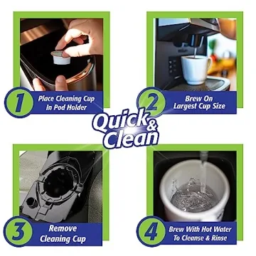 Quick & Clean Keurig Cleaning Pods for Fresh & Flavorful Coffee