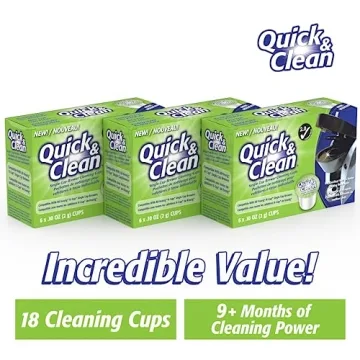 Quick & Clean Keurig Cleaning Pods for Fresh & Flavorful Coffee