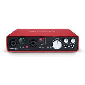Focusrite Scarlett 6i6 (2nd Gen) USB Audio Interface with Pro Tools | First