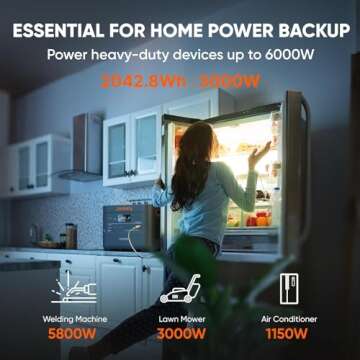 Jackery Portable Power Station Explorer 2000 Plus, Solar Generator with 2042Wh LiFePO4 Battery 3000W...