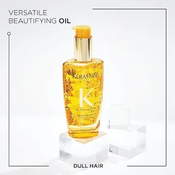 KERASTASE Elixir Ultime L'Huile Original Hair Oil | Hydrating Oil Serum to Smooth Frizz and Add Shine | Nourishes With Argan Oil, Camellia Oil & Marula Oil | For All Hair Types