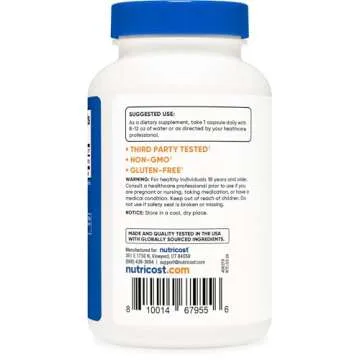 Nutricost Vitamin B6 (Pyridoxine HCl) 100mg, 240 Capsules