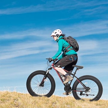 Ktaxon Mountain Bike with 21-Speed System and Fat Tires