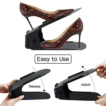 ZNCMRR Adjustable Shoe Slots 20 Pack Organize Your Closet