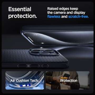 Spigen Mag Armor MagFit Case for iPhone 15 Pro Max - Navy Blue