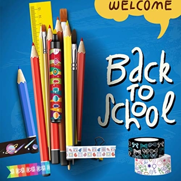 40 Rolls Colorful Washi Tape Set for DIY Crafts & Scrapbooking