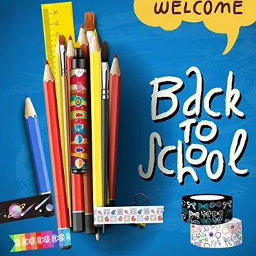 40 Rolls Colorful Washi Tape Set for DIY Crafts & Scrapbooking