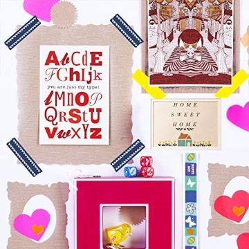 40 Rolls Colorful Washi Tape Set for DIY Crafts & Scrapbooking