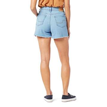 Levi Strauss Signature Gold Women's Heritage High Rise 3" Shorts (Available in Plus Size), Bright Eyez, 14