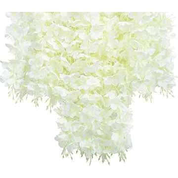U'Artlines 36 Pack Artificial Wisteria Vines for Home Decor