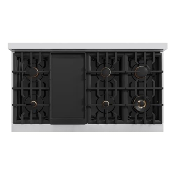 ZLINE Classic Double Oven Gas Range with 8 Burners