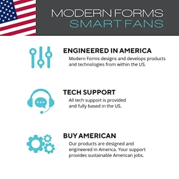 Zephyr Smart 3-Blade Ceiling Fan 62in with LED Light